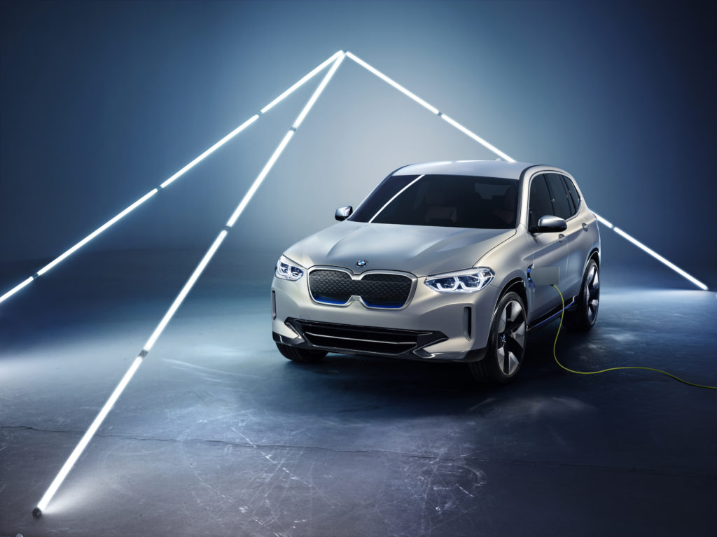 BMW Concept iX3 EV Plug-In Hybrid Electric Vehicle