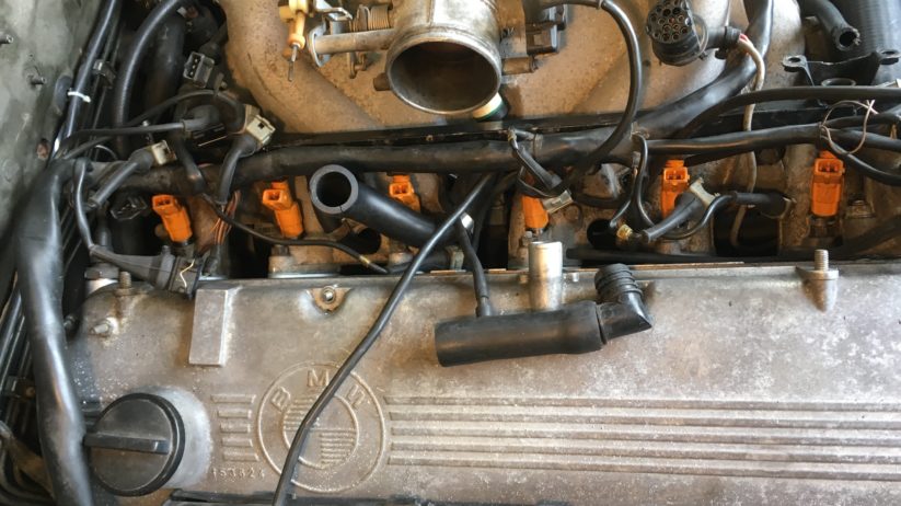 E28 M30B34 Fuel Injector Replacement