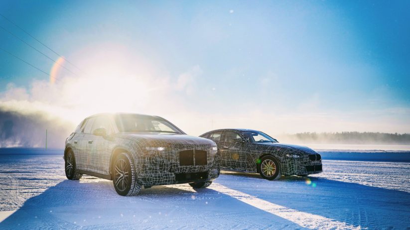 BMW iNext i4 Winter Testing