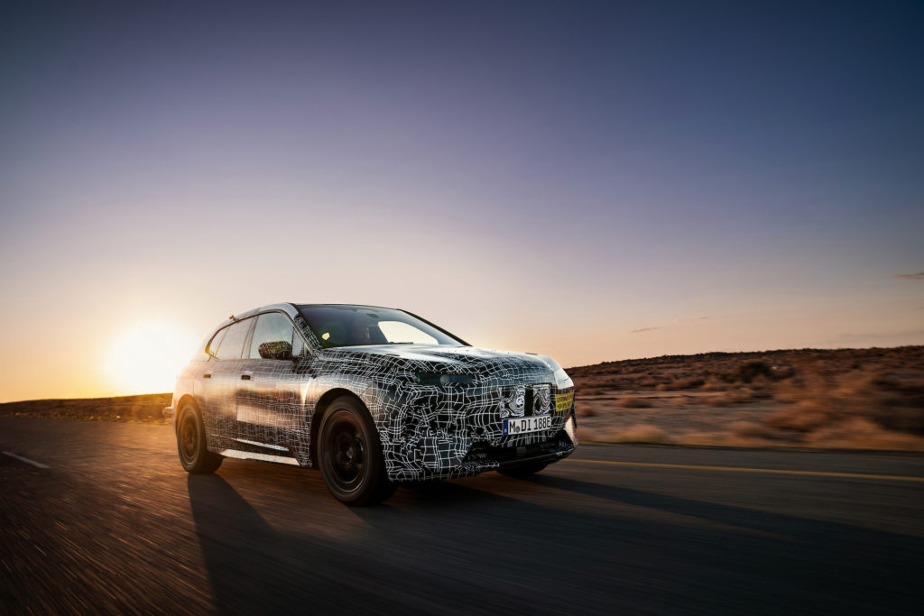BMW iNext Hot Climate Testing