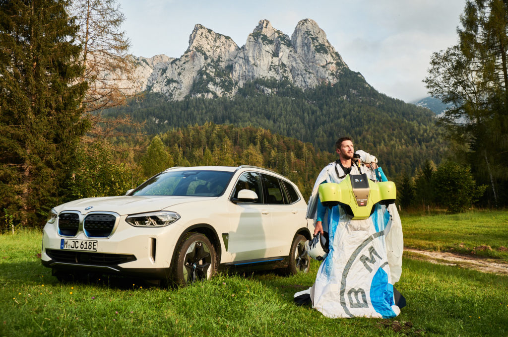 BMW i Designworks electric wing suit