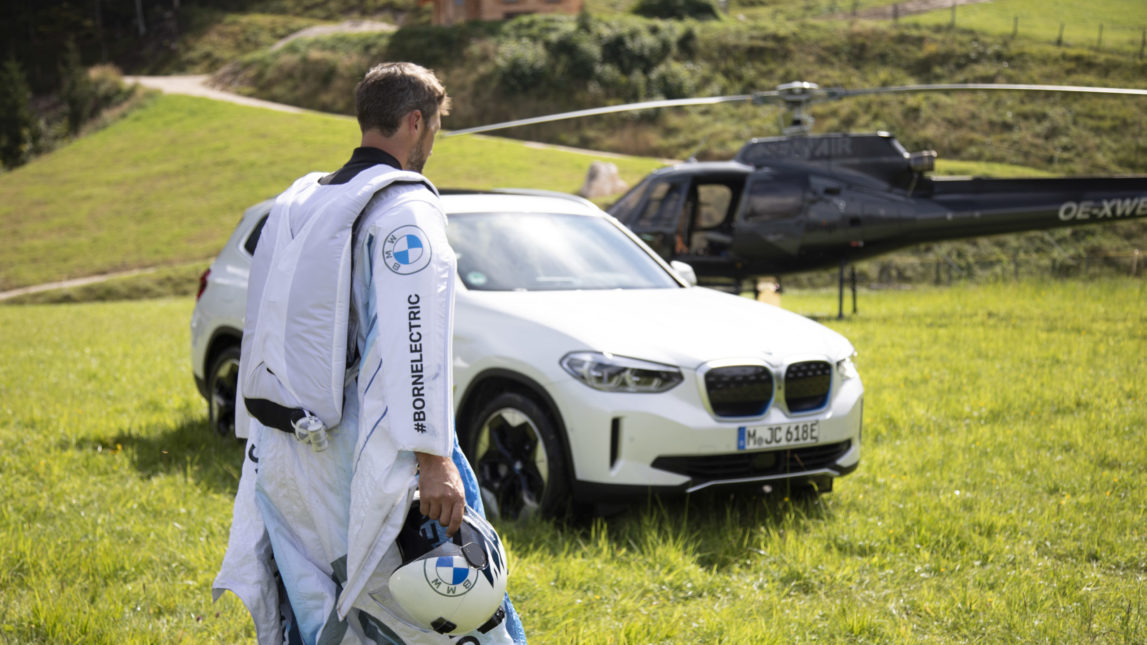 BMW Shows Off The First Electric Wing Suit - BimmerLife