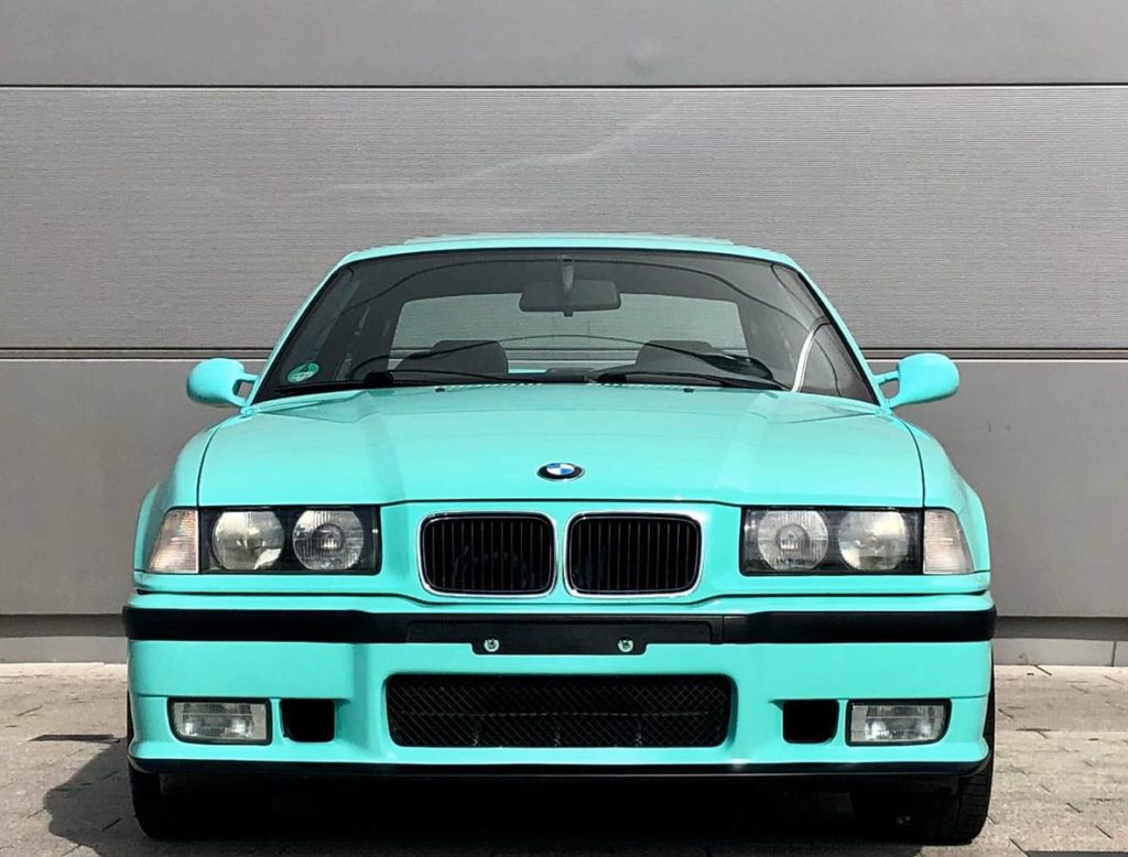 Mint Green BMW Individual E36 M3