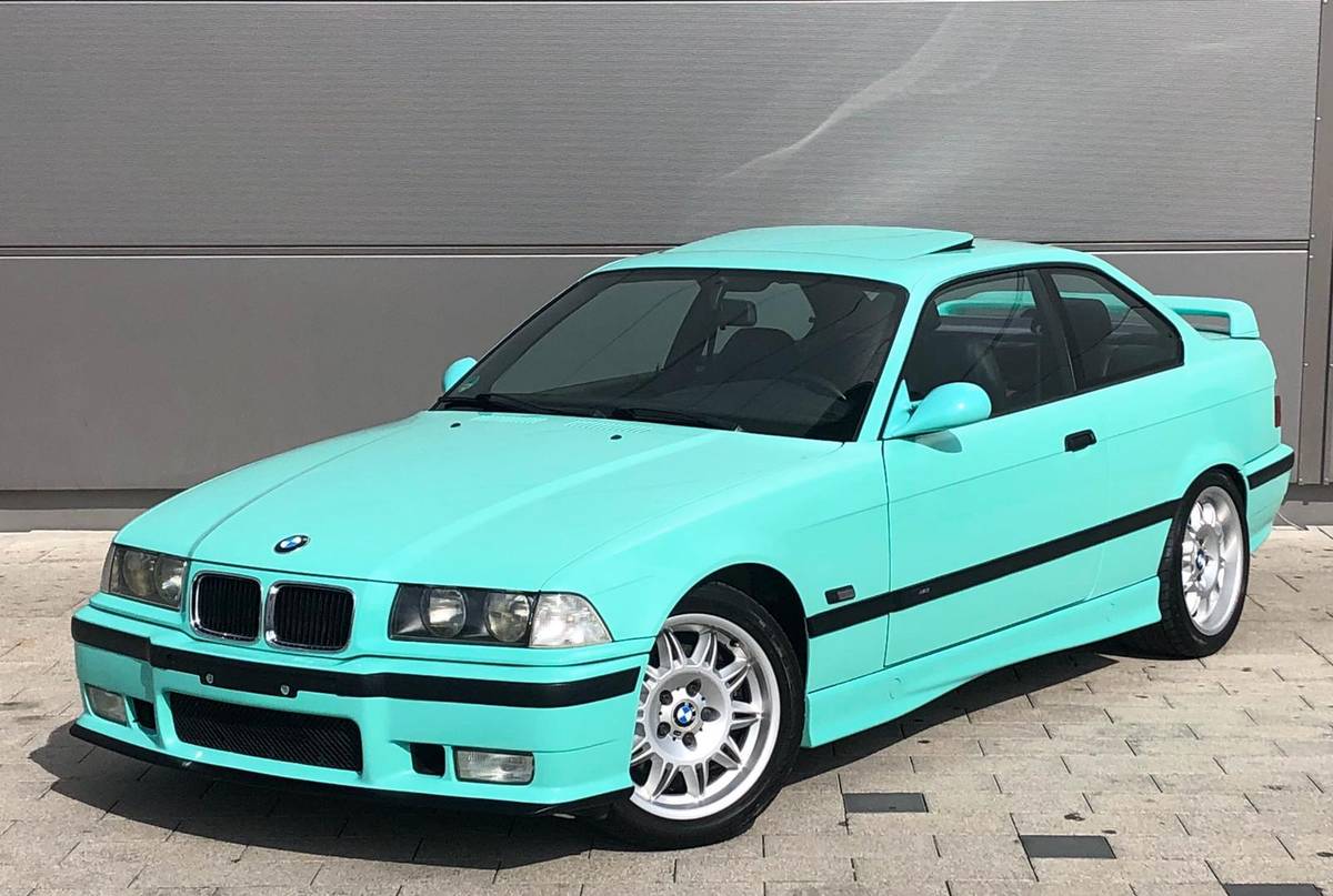 Rare BMW Individual Mint Green E36 M3 Surfaces - BimmerLife