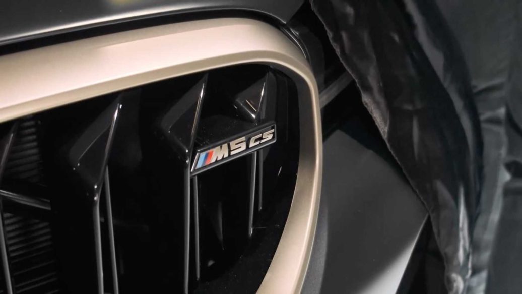 BMW M5 CS Teaser Preview
