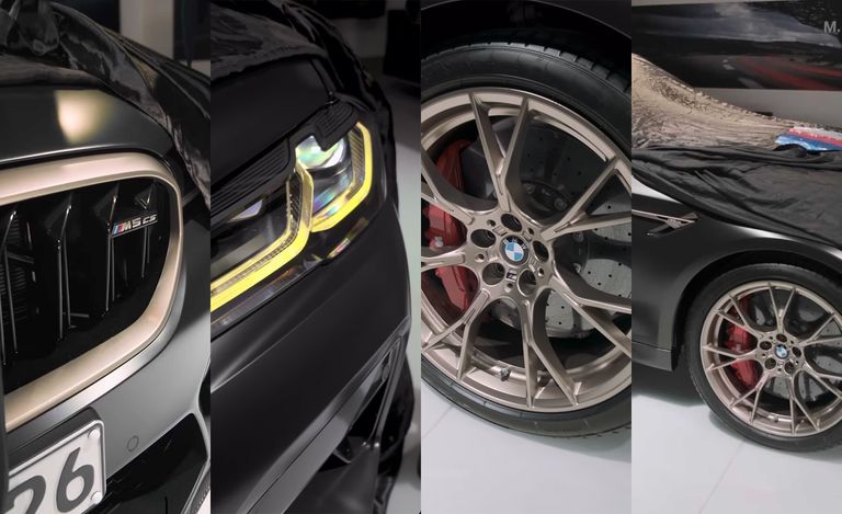 BMW M5 CS Teaser Preview