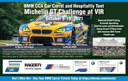 VIR Michelin GT Corral