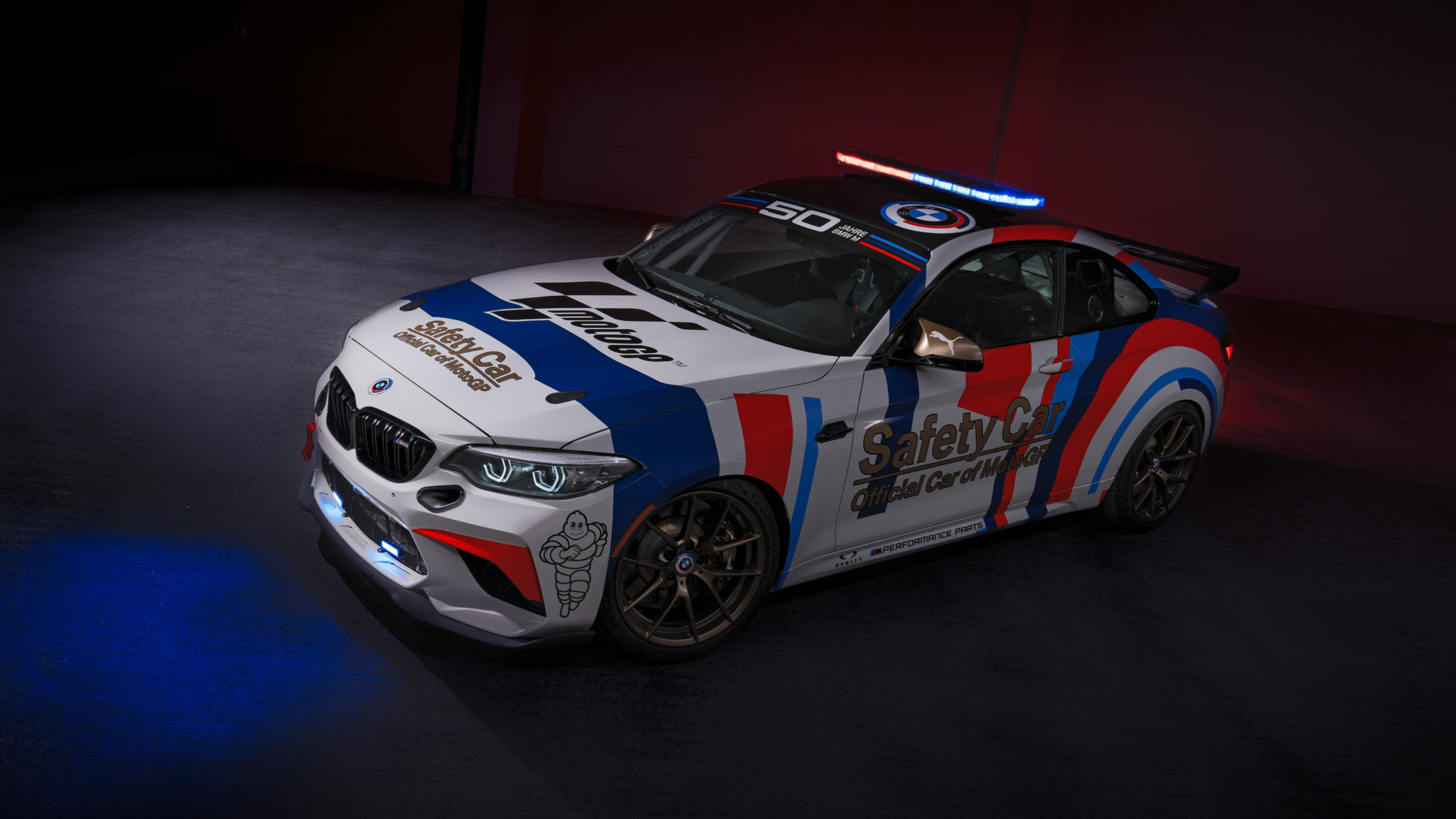 The new MotoGP safety car shows off all the M3 Touring M