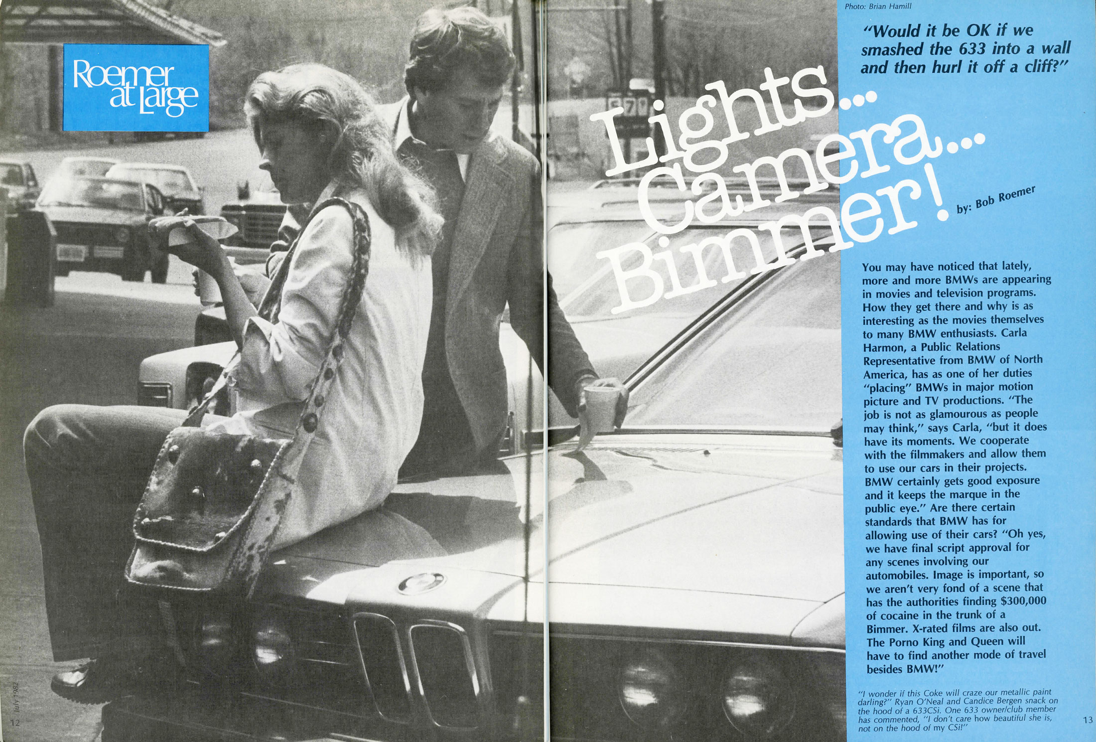 40 Years Ago: Lights... Camera... Bimmer! - BimmerLife
