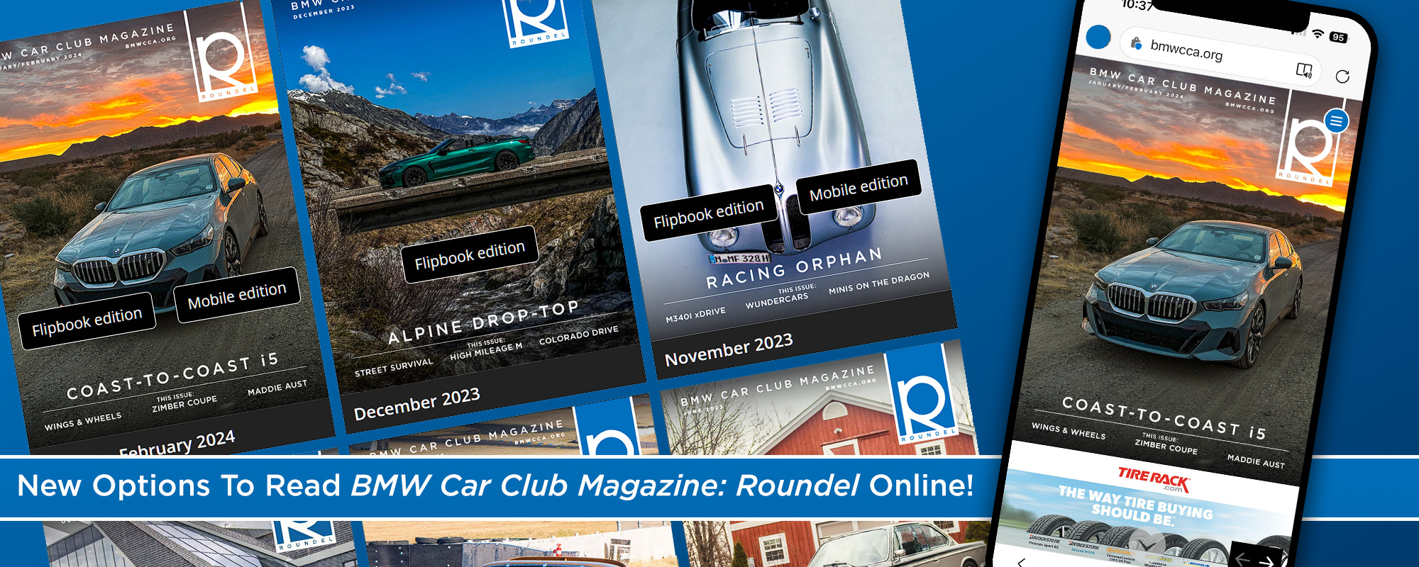 New Mobile-First Option For BMW Car Club Magazine: Roundel - BimmerLife