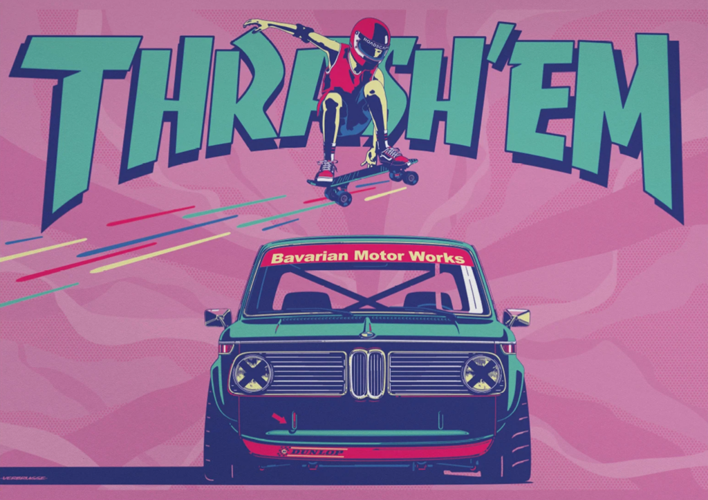 Thrash Em Poster