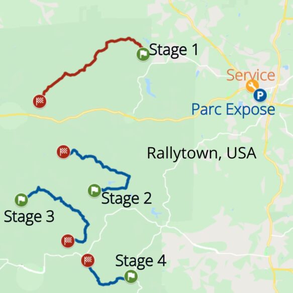 Rally 4 Rally Map A Rally Spectator's Survival Guide - BimmerLife