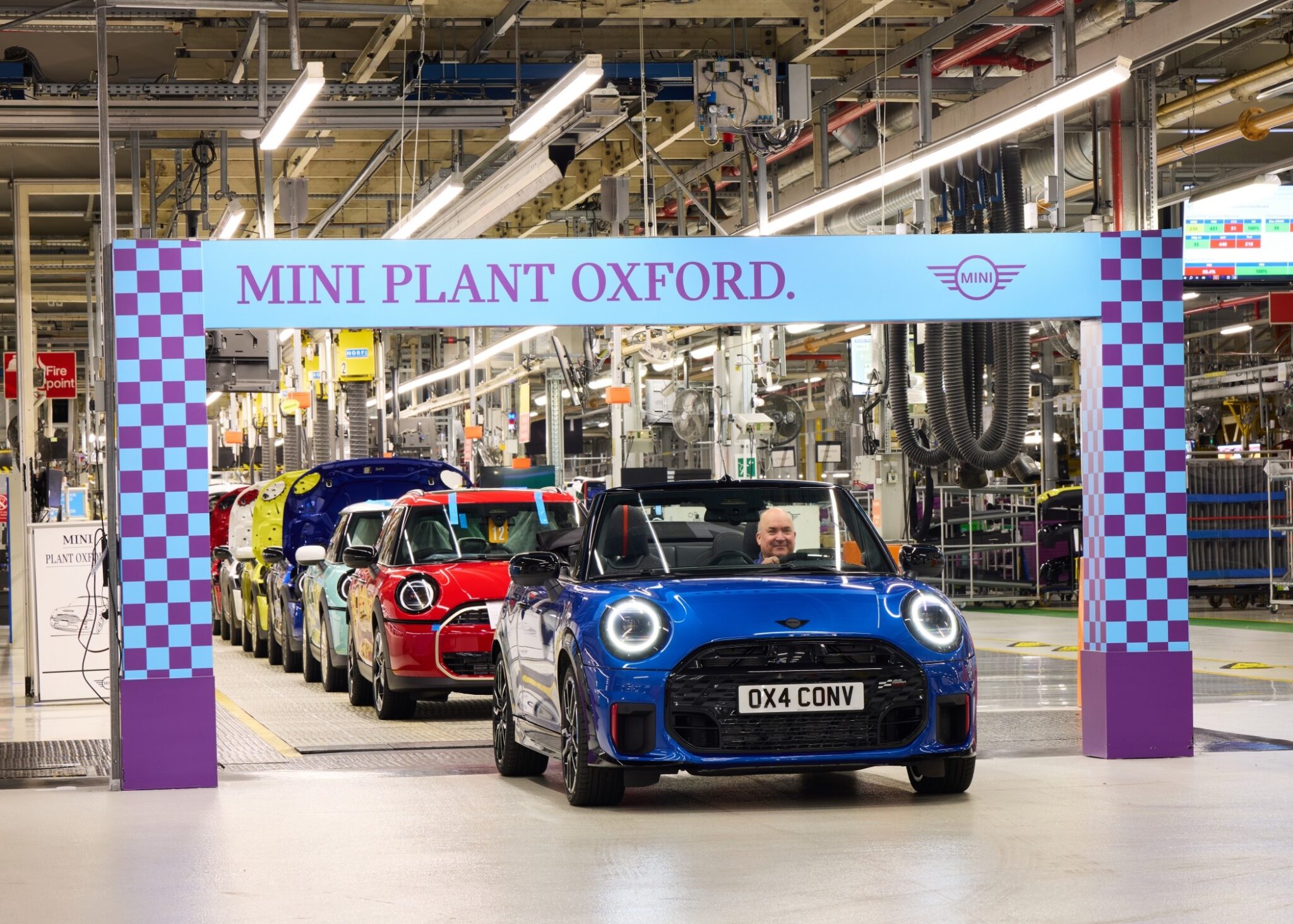 Mini Convert New MINI Cooper Convertible Rolls off MINI Plant Oxford Line - BimmerLife