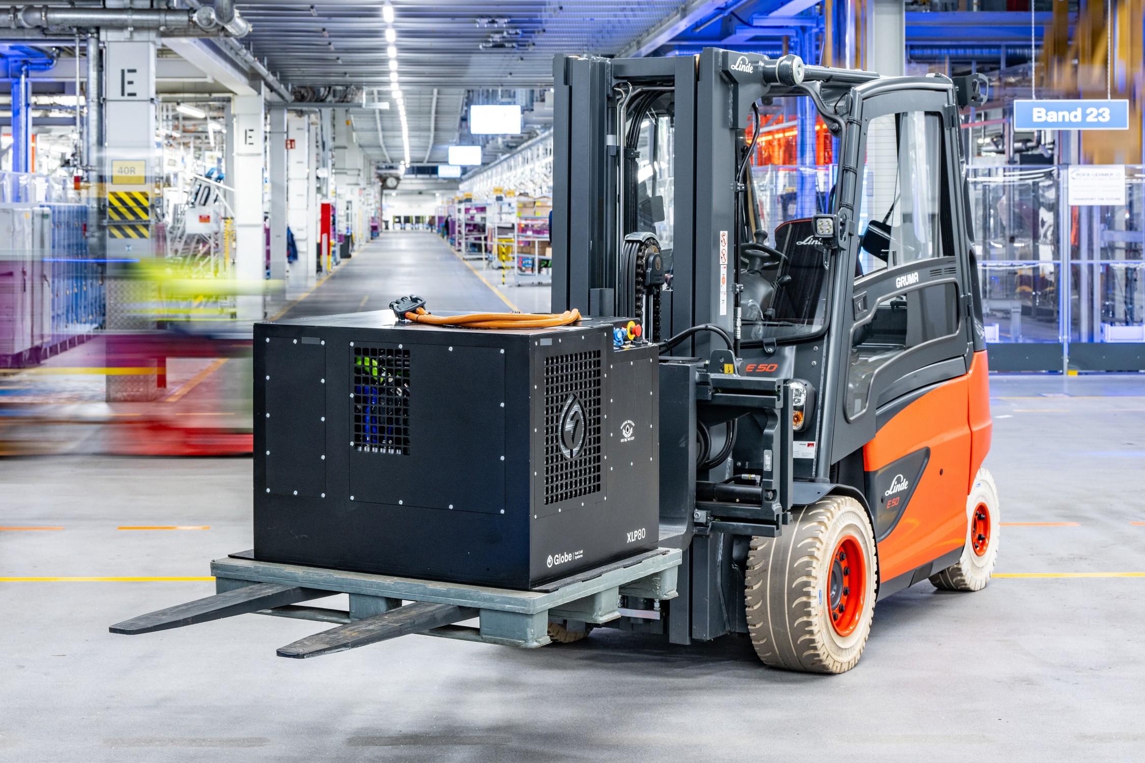 BMW Group Plant Regensburg Transitioning to Hydrogen-Powered Logistics for Sustainable Operations