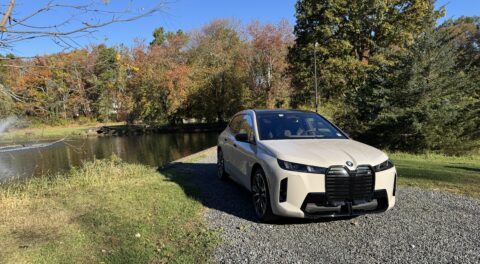 2026 BMW iX M70 front shot