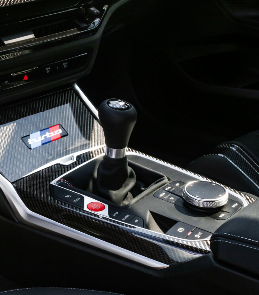 2026 BMW M2 Turbo Design Edition shifter