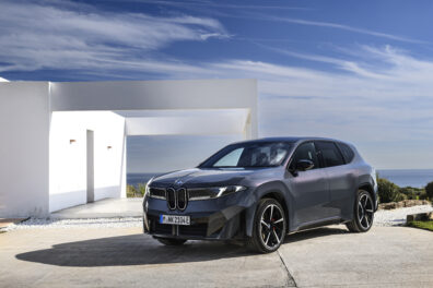 2027 BMW iX3 front three-quarter